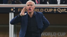 Didier Deschamps lors de la finale du Mondial face à l'Argentine, le 18 décembre 2022.