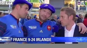 Mondial - France-Irlande : les supporters tricolores déçus
