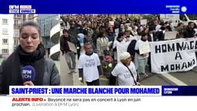 Saint-Priest: une marche blanche en hommage à Mohamed