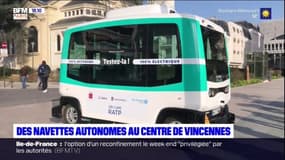 À Vincennes, le parcours des navettes autonomes est prolongé jusque dans le centre-ville