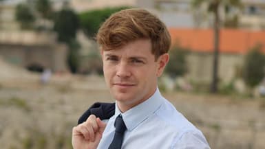 Hugo Muriel, candidat RN pour les municipales à Antibes. 