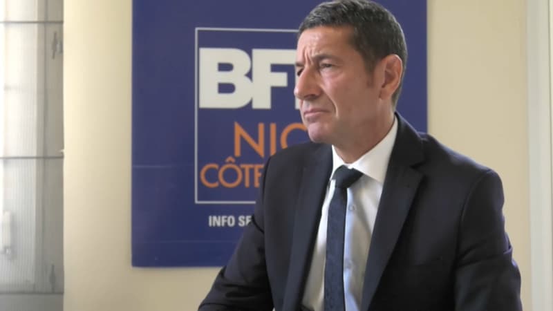 Le maire de Cannes Davis Lisnard sur BFM Nice Côte d'Azur le 10 octobre 2025