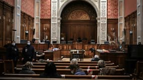 Palais de justice de Lyon, le 1er décembre 2020