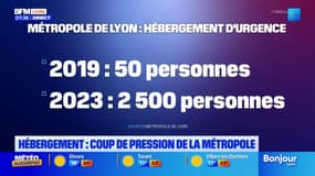 Hébergement d'urgence: la métropole de Lyon demande à l'État de prendre ses responsabilités 