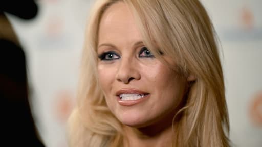 L'actrice américano-canadienne Pamela Anderson, le 11 septembre 2015 à Toronto