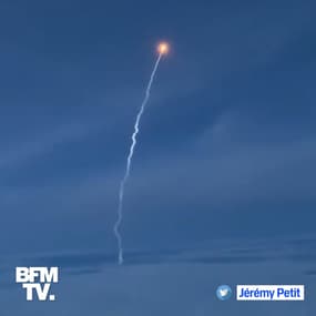 Un passager d’un vol Cayenne-Paris filme le décollage d’Ariane 5 depuis son hublot