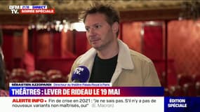 Sébastien Azzopardi, directeur du théâtre du Palais-Royal: "On a besoin que les acteurs se fassent vacciner de façon prioritaire"