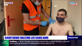 Saint-Denis: vaccination des sans-abris