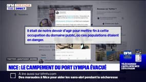 Nice: le campement du port Lympia évacué