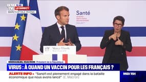 Emmanuel Macron: "Cette crise nous a montré que nous devons continuer à produire dans notre pays"