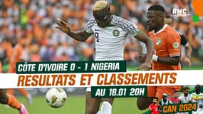 CAN 2023 : Côte d'Ivoire 0-1 Nigeria, résultats et classements