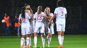 L'OL féminin contre Montpellier le 23/09/2022