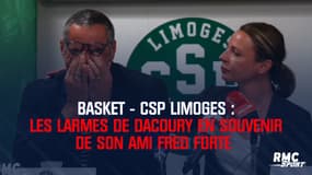 CSP Limoges : Les larmes de Dacoury en souvenir de Fred Forte 