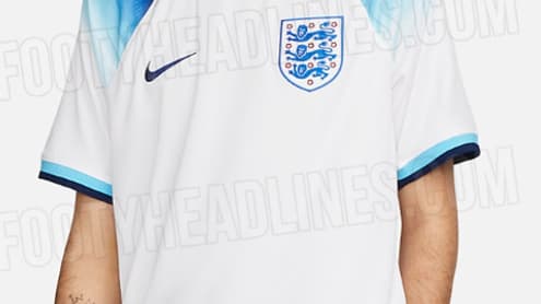 Le maillot de l'Angleterre. Le maillot de l'Angleterre.