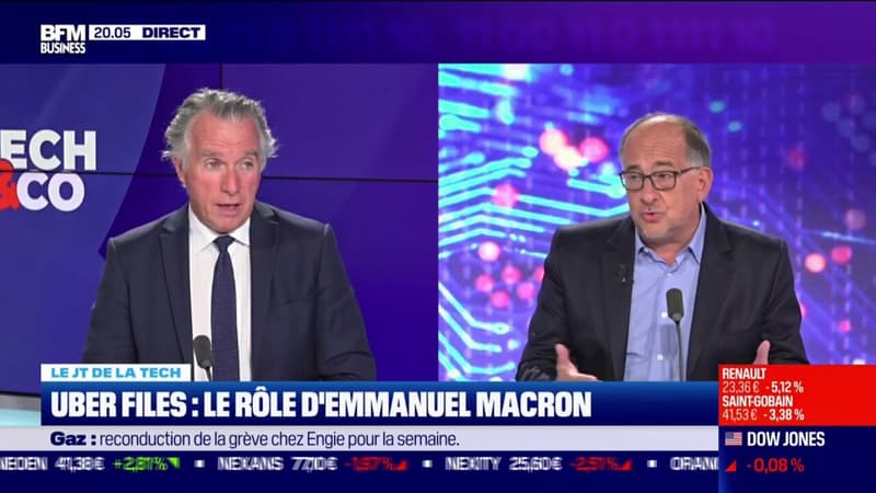 UberFiles : le rôle d'Emmanuel Macron