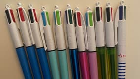 Le célèbre stylo quatre couleurs de la marque Bic s'est diversifié il y a quelques années.