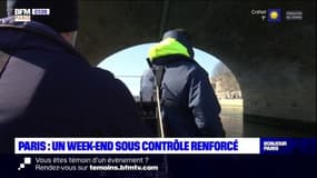 Paris: un week-end sous contrôle renforcé