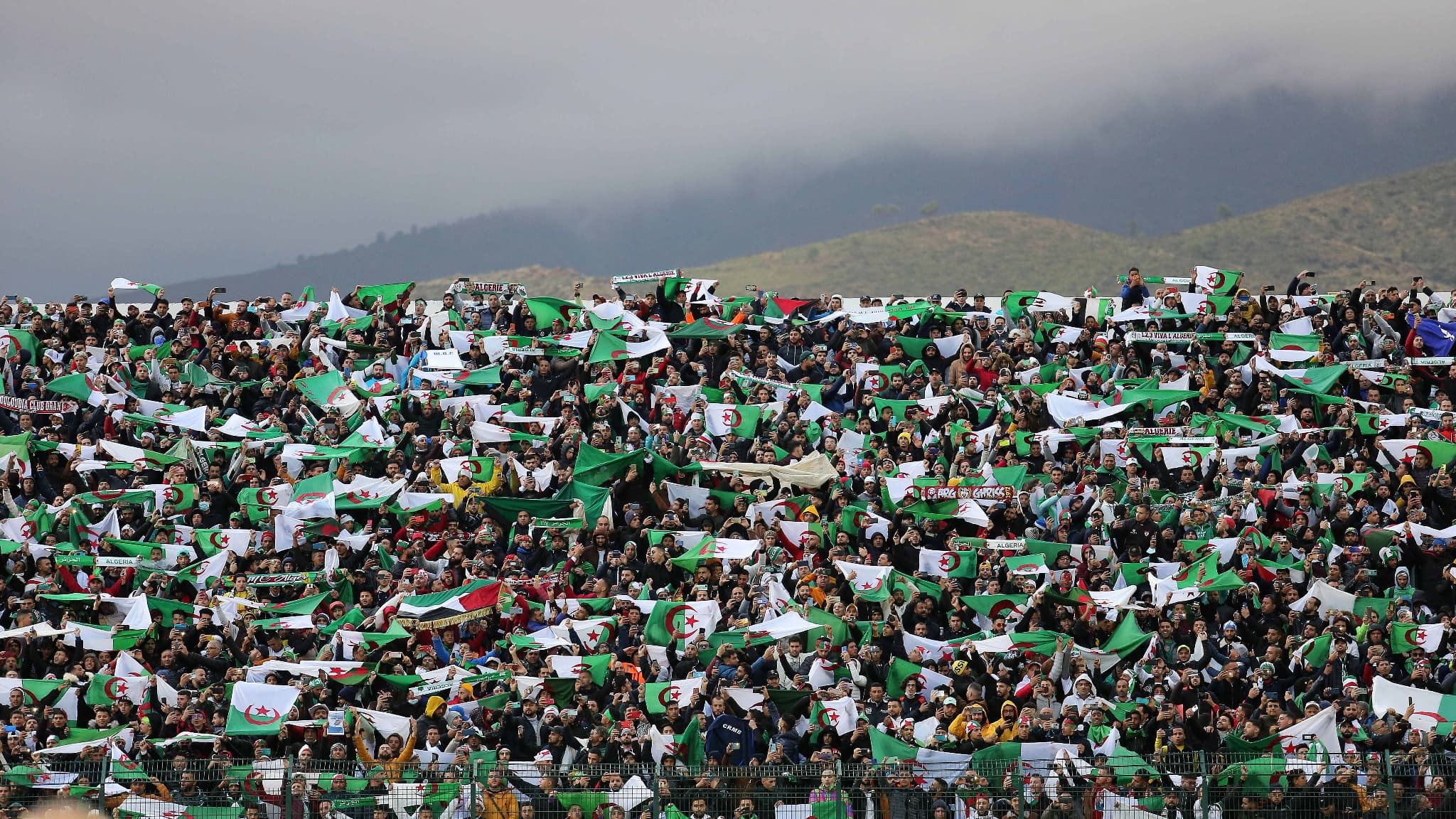 Supporters algériens