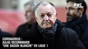 Coronavirus : Aulas recommande "une saison blanche" en Ligue 1