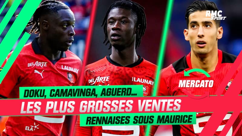 Mercato : Doku, Aguerd, Camavinga... les plus grosses ventes rennaises sous Maurice