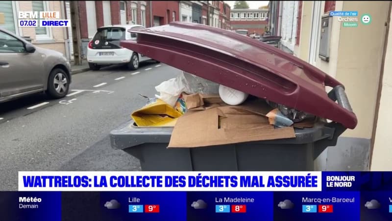 Wattrelos: les déchets s'entassent depuis le changement de collecte
