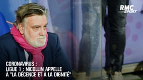 Coronavirus / Ligue 1 : Nicollin appelle à "la décence et à la dignité"