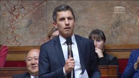 Le député Bruno Studer ce mardi à l'Assemblée nationale.