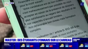 Lyon: des centaines d'étudiants se retrouvent sans affectation