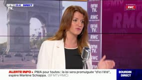 Marlène Schiappa souhaite que 100% des plaintes pour violences conjugales "soient prises, qualifiées, transmises au parquet"