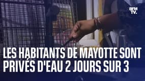 À Mayotte, les habitants ont accès à l'eau courante un jour sur trois 