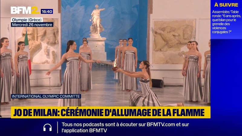 JO-2026 en Italie: le relais de la flamme olympique a débuté à Olympie, en Grèce