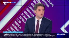 Gabriel Attal :  "On concentre davantage nos aides sur ces Français qui travaillent et qui se lèvent tôt le matin"