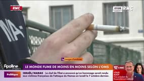 Tabac: le monde délaisse de plus en plus la cigarette