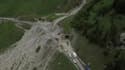 Isère: la montagne menace de s’effondrer dans le lac du Chambon