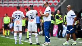 Igor Tudor délivre ses consignes à Dimitri Payet