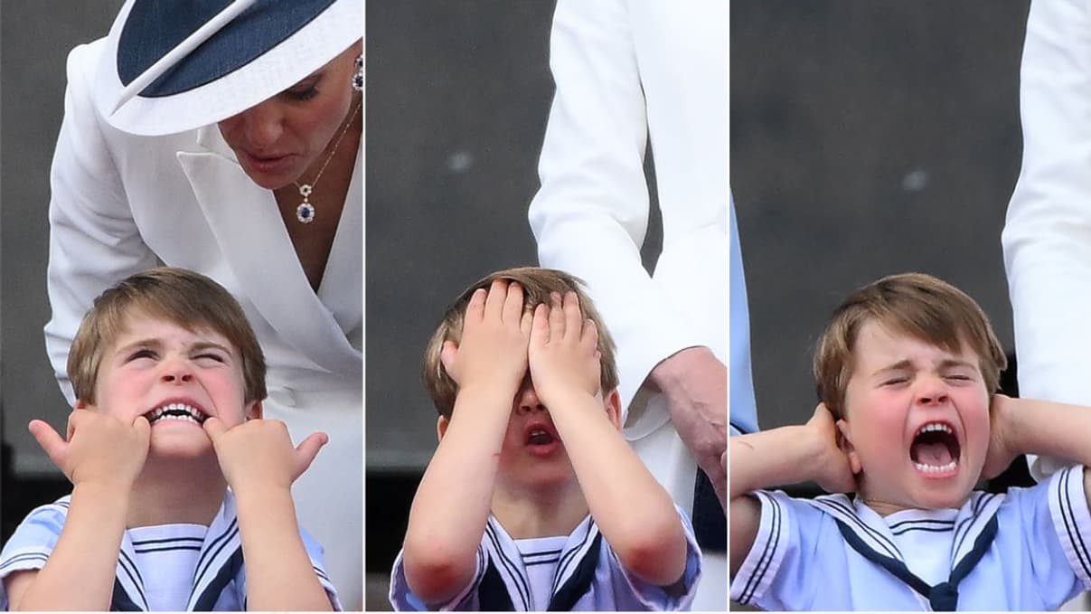 Le prince Louis, lors du jubilé de la reine le 2 juin 2022. Le prince Louis, lors du jubilé de la reine le 2 juin 2022.
