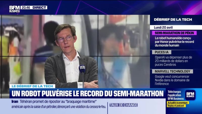 Un robot pulvérise le record du semi-marathon - 20/04