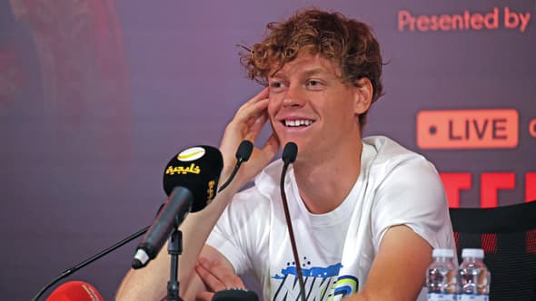 Jannik Sinner le 16 octobre 2025 à Riyad