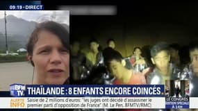 Thaïlande: huit enfants et leur entraîneur encore bloqués, l'opération de sauvetage reprend