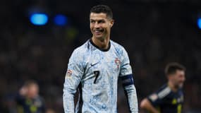 Cristiano Ronaldo lors d'un match du Portugal en Ligue des nations, le 15 octobre 2024