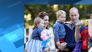 William, Kate, George et Charlotte, en visite au Canada.