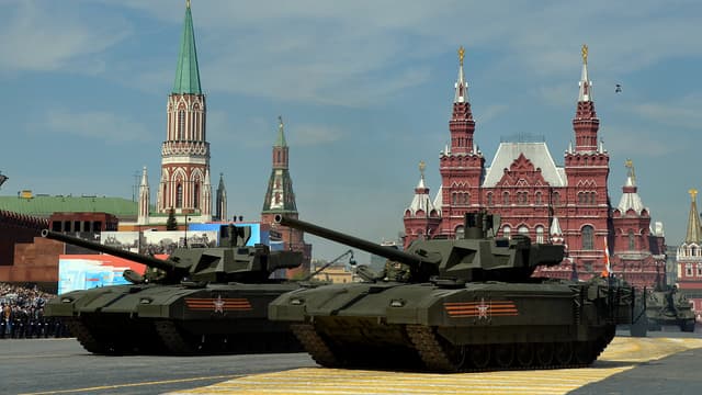 Le couple de Français est invité à la grande parade du 9 mai, sur la Place Rouge, à Moscou.