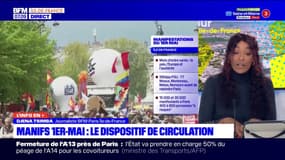 Paris: le dispositif de circulation détaillé dans la capitale avec les manifestations du 1er-Mai