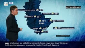 Un dimanche agréable, malgré quelques ondées en début d'après-midi, jusqu'à 21°C à Vienne