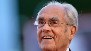 Michel Legrand au Festival du film de Venise, en août 2014
