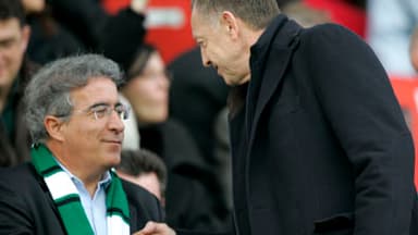 Bernard Caïazzo et Jean-Michel Aulas