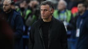 Christophe Galtier, entraîneur du PSG, le 15 avril 2023