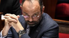 Edouard Philippe lors des questions au gouvernement à l'Assemblée nationale le 20 mars 2019.