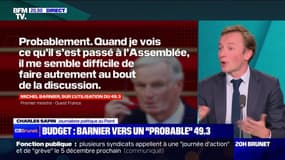 Budget : Barnier vers un "probable" 49.3 - 14/11