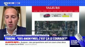 Tribune: Valeurs actuelles communiquera sur le nombre de militaires d'active qui l'ont co-signé quand ils auront "fini la récolte"